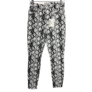 Frame Denim Ali High Rise Cigarette Ultra High-Rise Skinny Fit Jeans Size 26 New